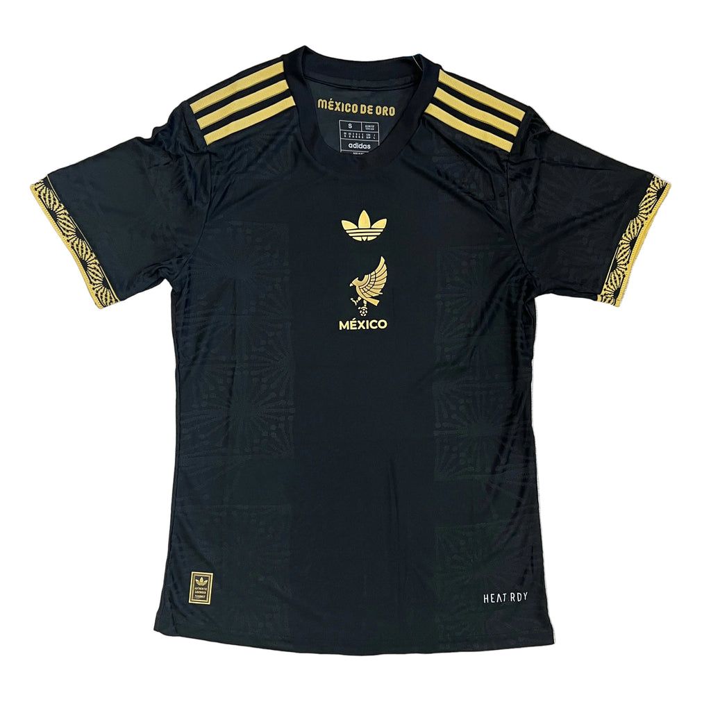 Mexico “México de Oro” Black & Gold Adidas Jersey
