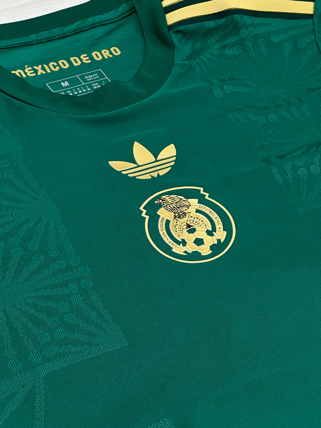 Mexico “México de Oro” Green & Gold Adidas Jersey
