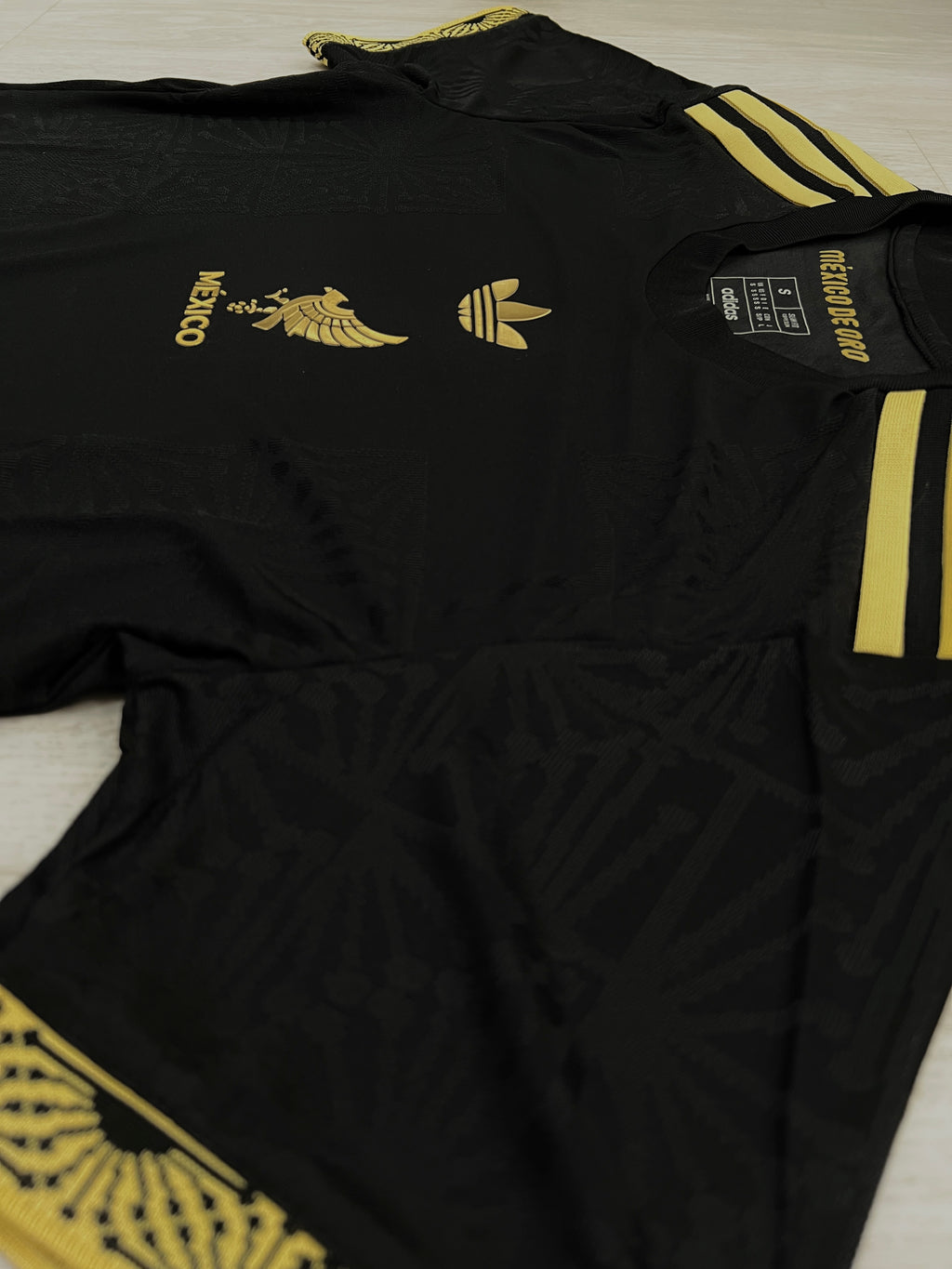 Mexico “México de Oro” Black & Gold Adidas Jersey