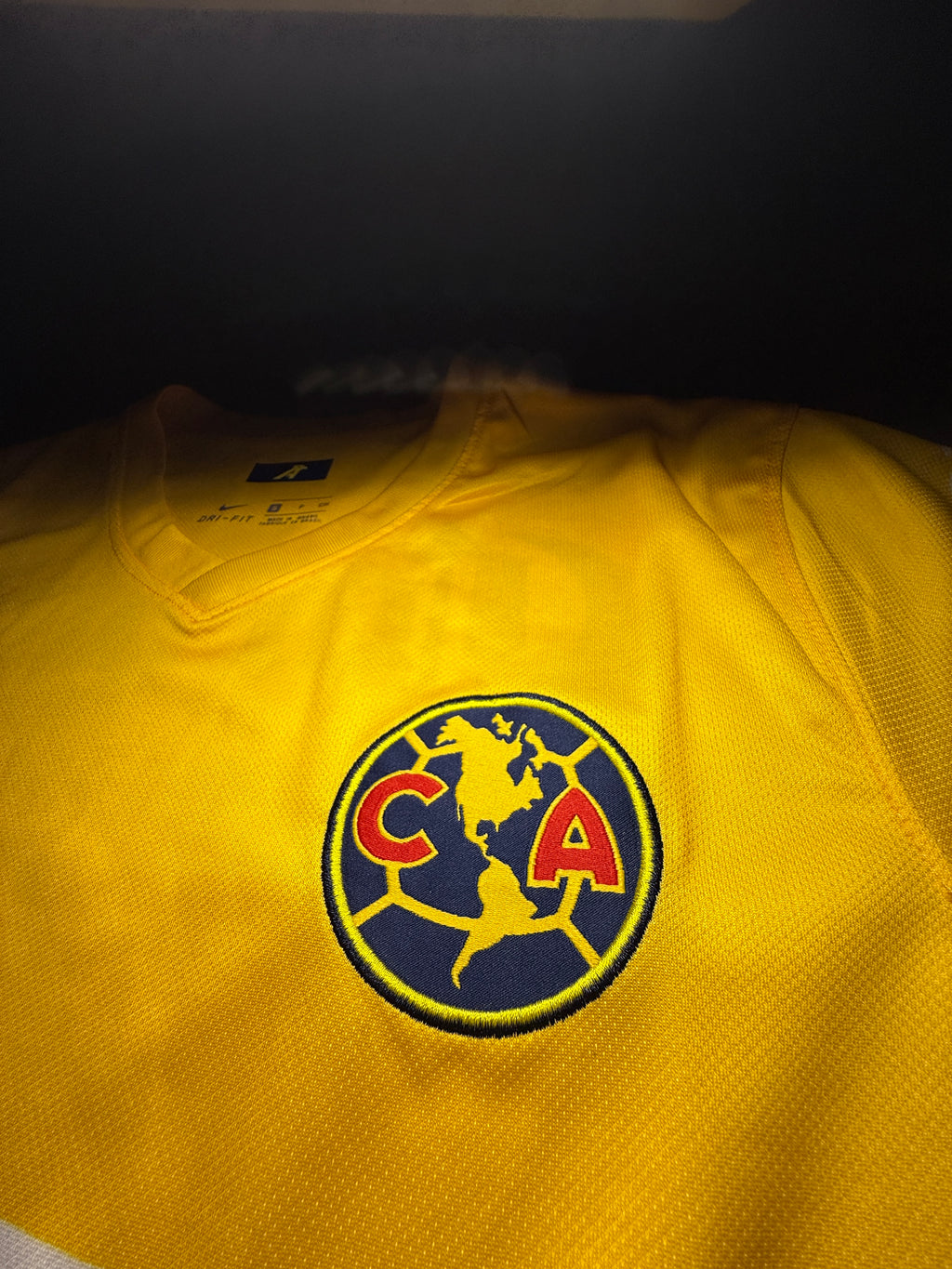 Club América Retro Yellow Nike Jersey – Bimbo & Coca-Cola Edition