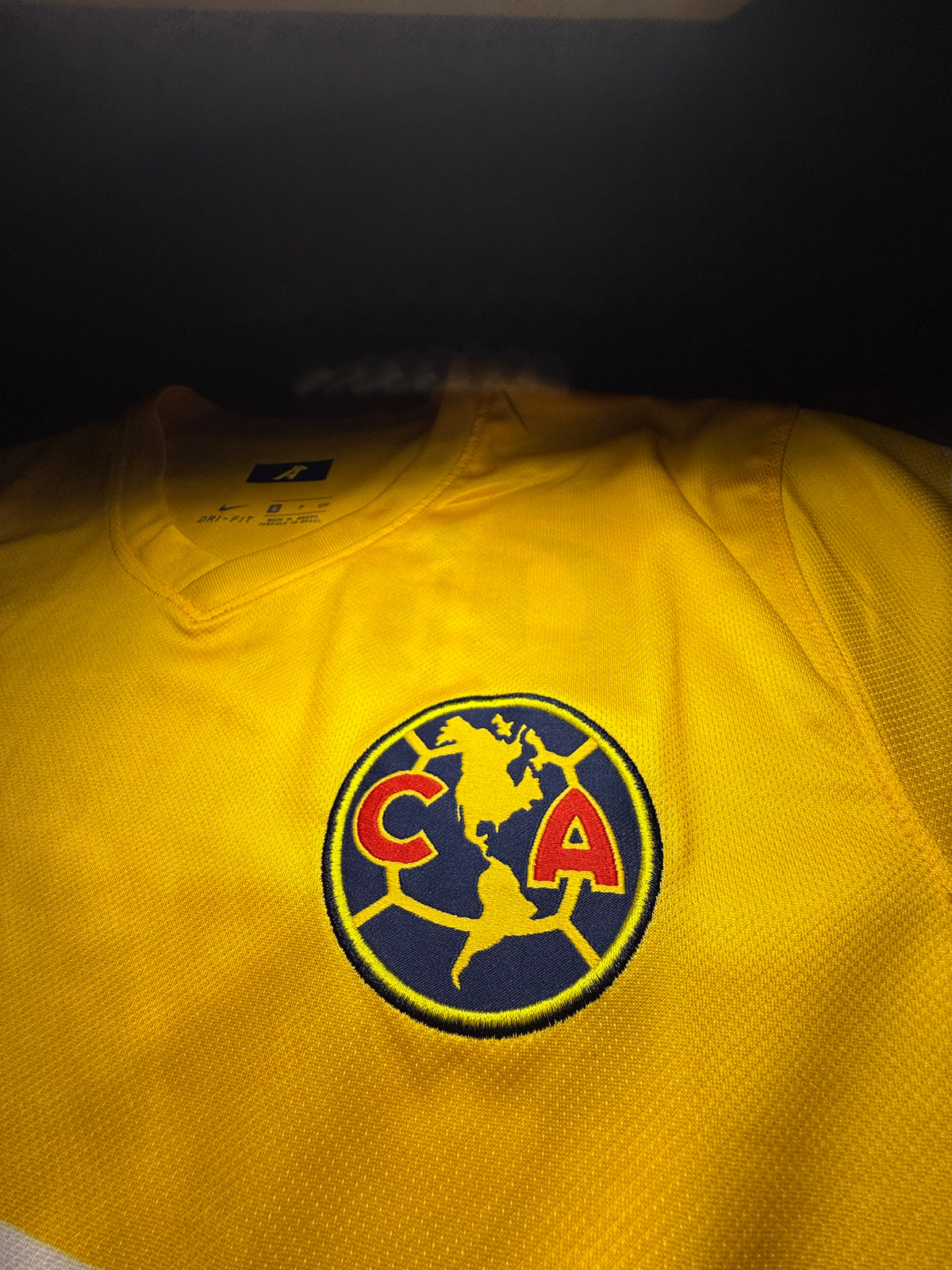 Club América Retro Yellow Nike Jersey – Bimbo & Coca-Cola Edition
