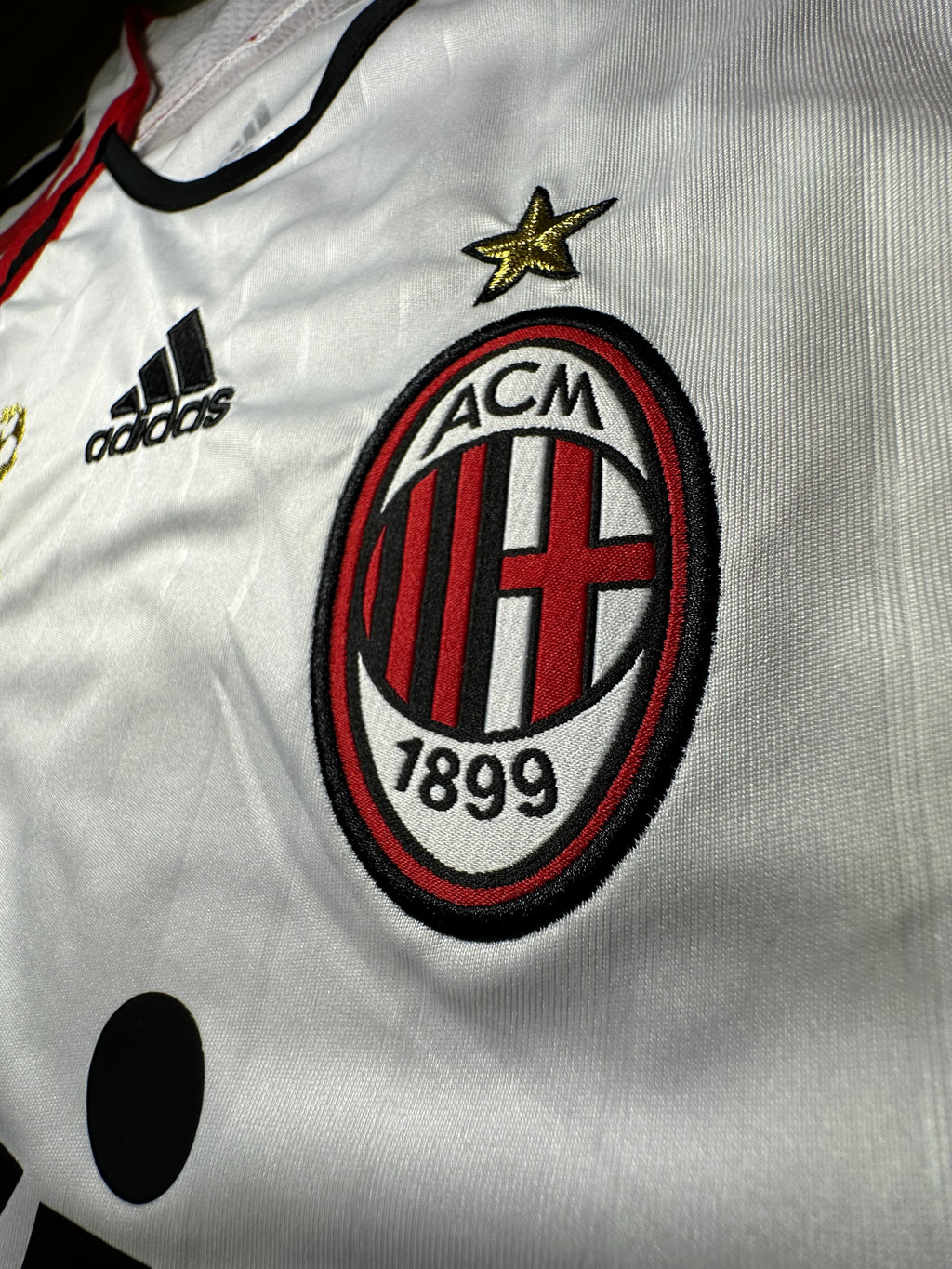 AC Milan Kaká #22 2007 Champions League Final Away Jersey – White