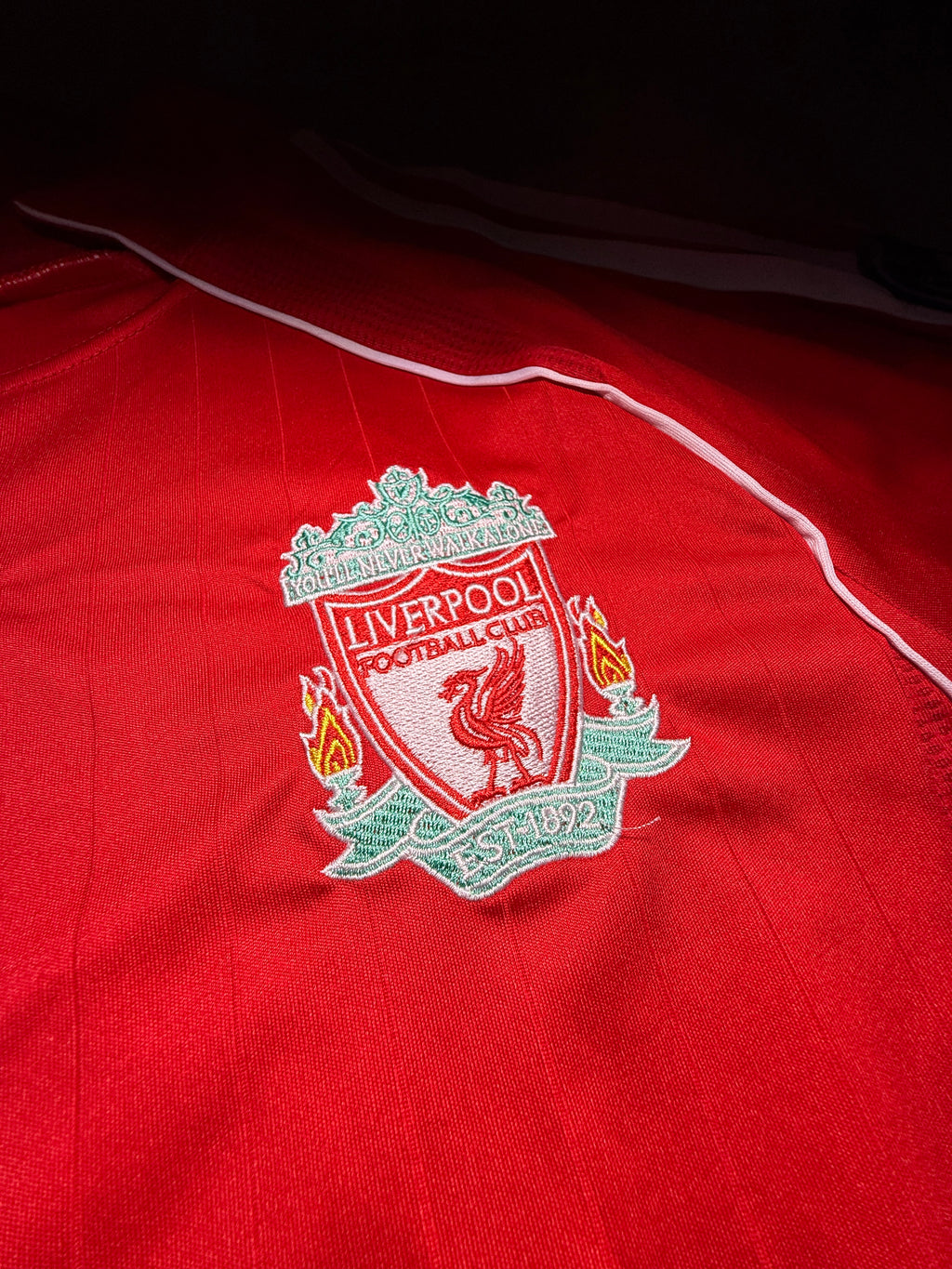 2007 Liverpool Fernando Torres #9 Champions League Final Retro Jersey – Red