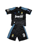 Real Madrid Cristiano Ronaldo #9 2009/10 Away Full Kit – Black