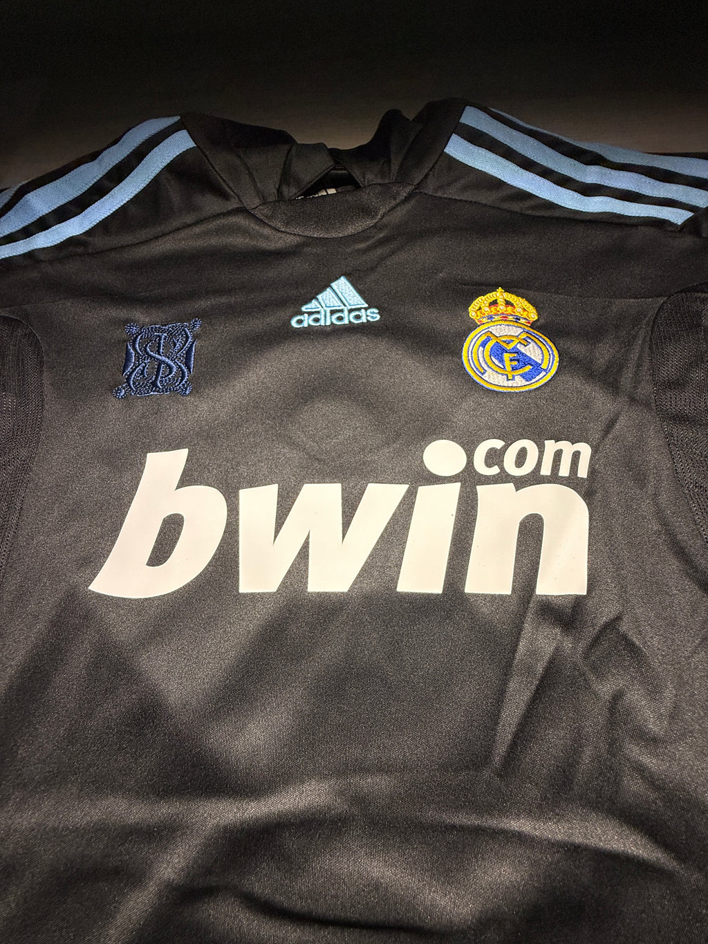 Real Madrid Cristiano Ronaldo #9 2009/10 Away Full Kit – Black