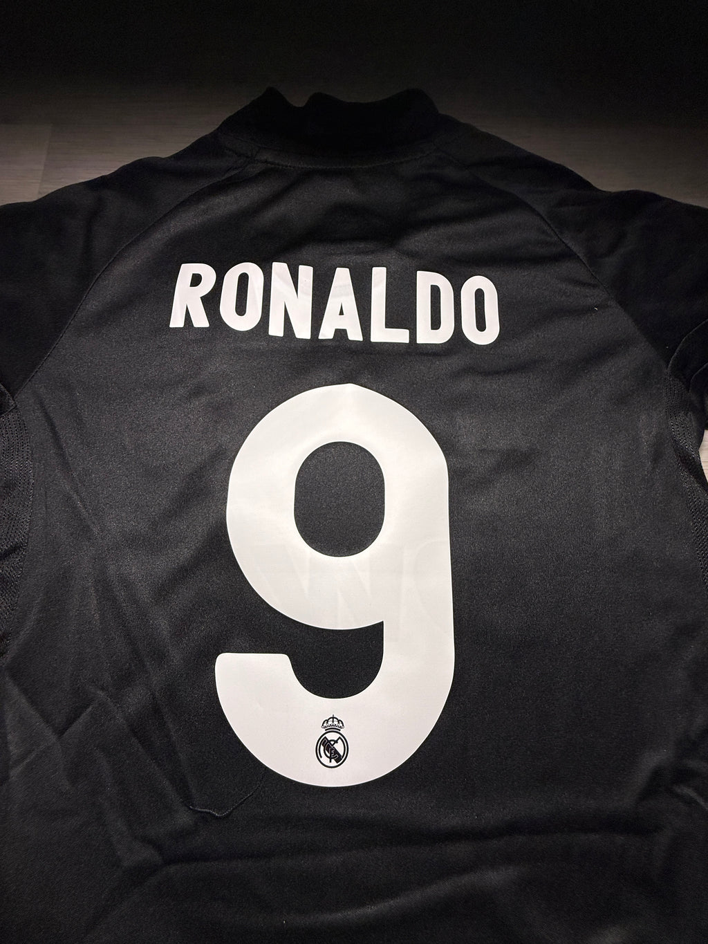 Real Madrid Cristiano Ronaldo #9 2009/10 Away Full Kit – Black