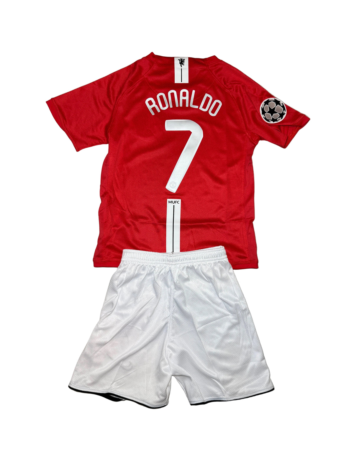 Manchester United Cristiano Ronaldo #7 2008 Champions League Final Full Kit – Moscow Edition