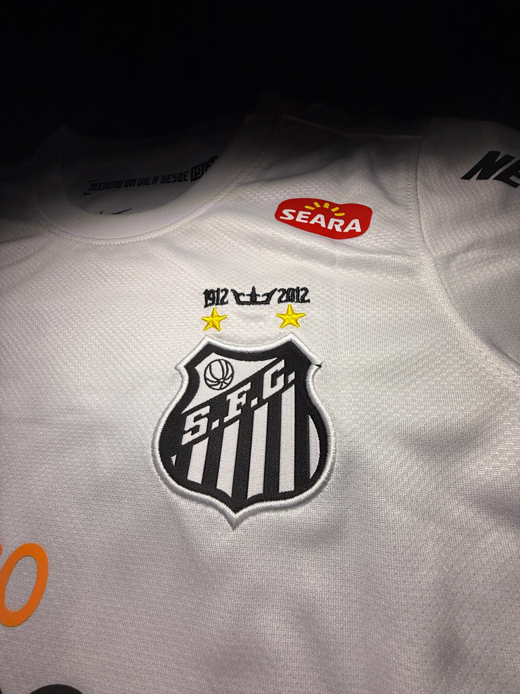 Santos FC Neymar Jr. #11 Home Jersey – Classic White Football Shirt | Retro Santos Kit