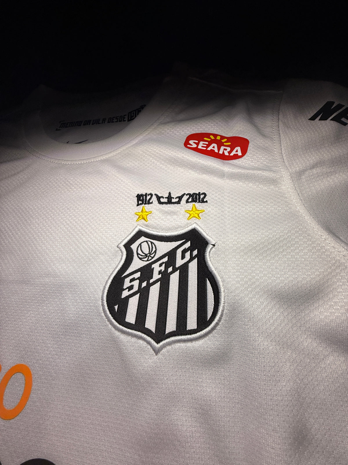 Santos FC Neymar Jr. #11 Home Jersey – Classic White Football Shirt | Retro Santos Kit
