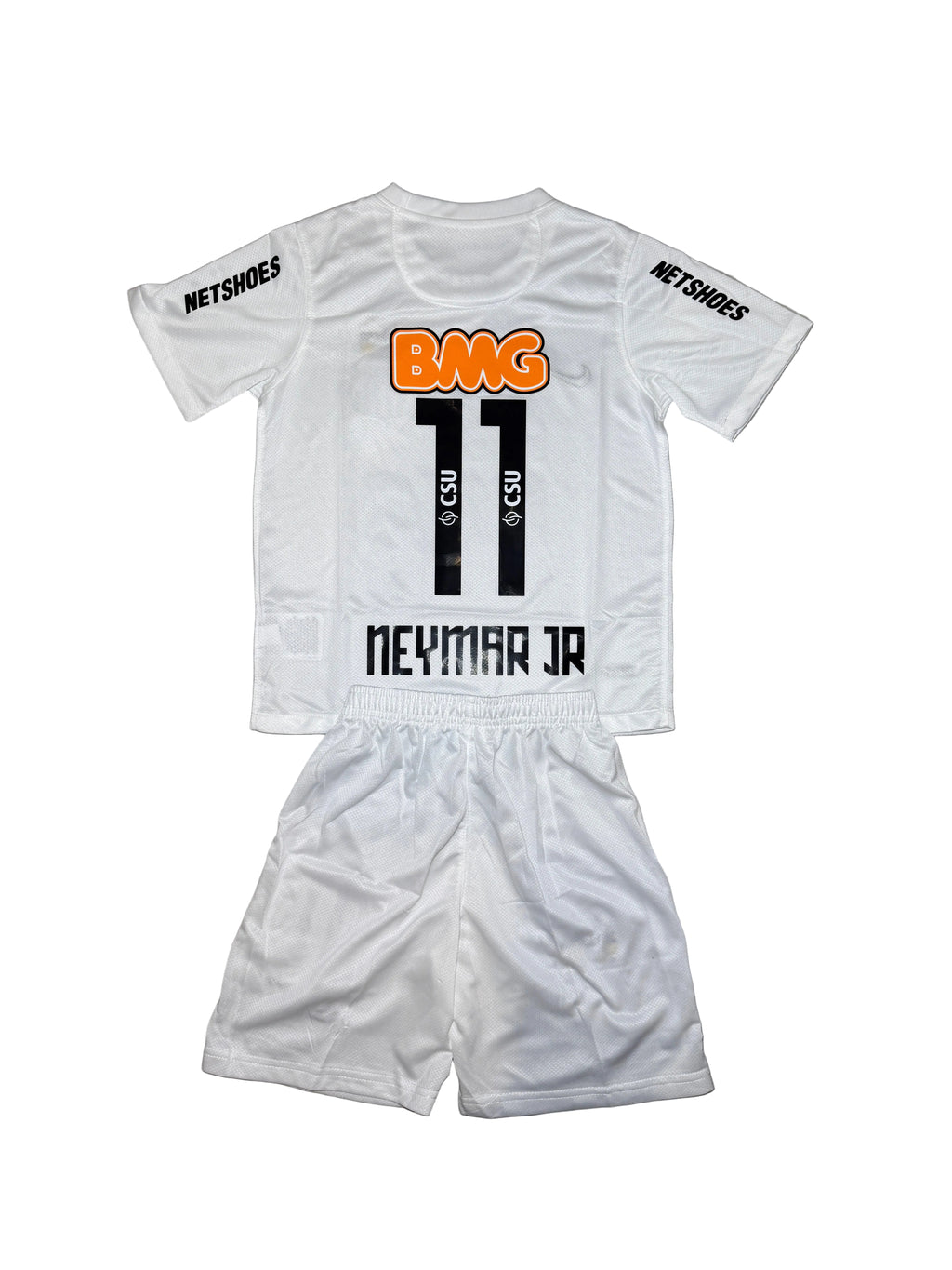 Santos FC Neymar Jr. #11 Home Jersey – Classic White Football Shirt | Retro Santos Kit