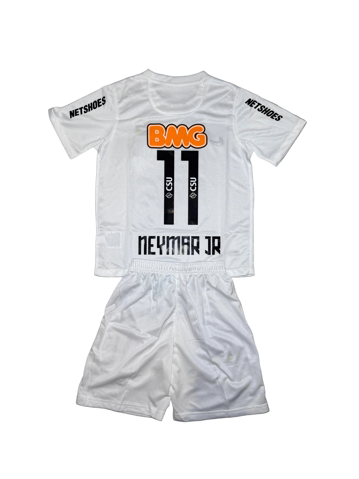 Santos FC Neymar Jr. #11 Home Jersey – Classic White Football Shirt | Retro Santos Kit