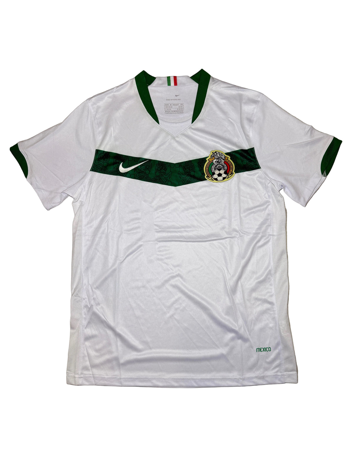 Mexico 2010 World Cup Away Jersey – White Retro Edition