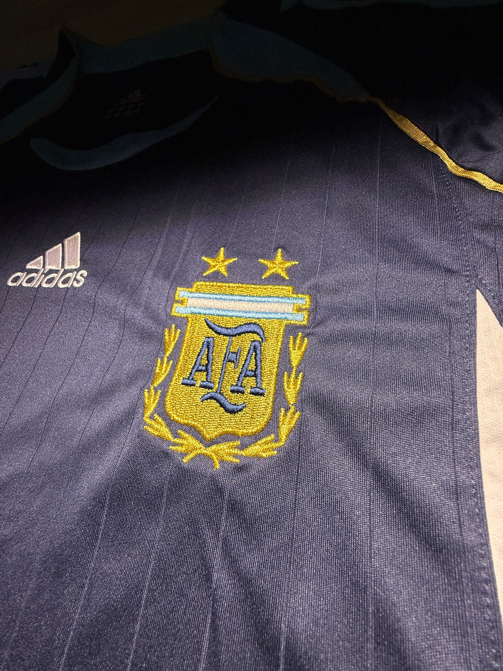 Argentina Lionel Messi #19 2006 World Cup Away Jersey – Retro Edition