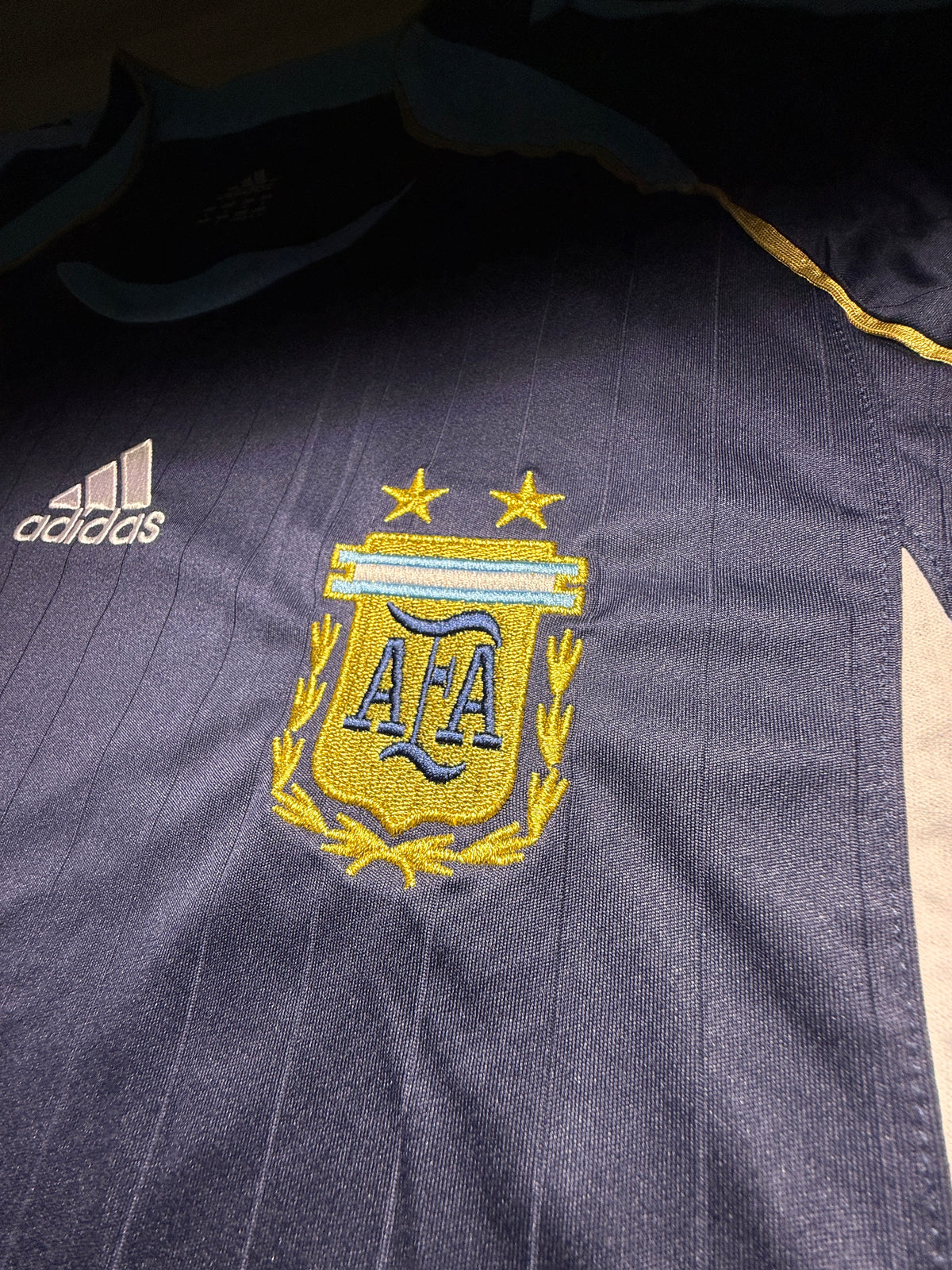 Argentina Lionel Messi #19 2006 World Cup Away Jersey – Retro Edition