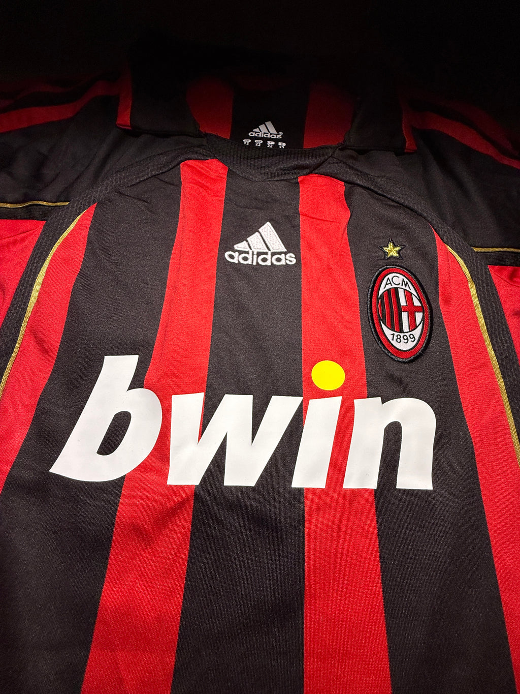 AC Milan Kaká #22 2006/07 Home Full Kit – Champions League Edition