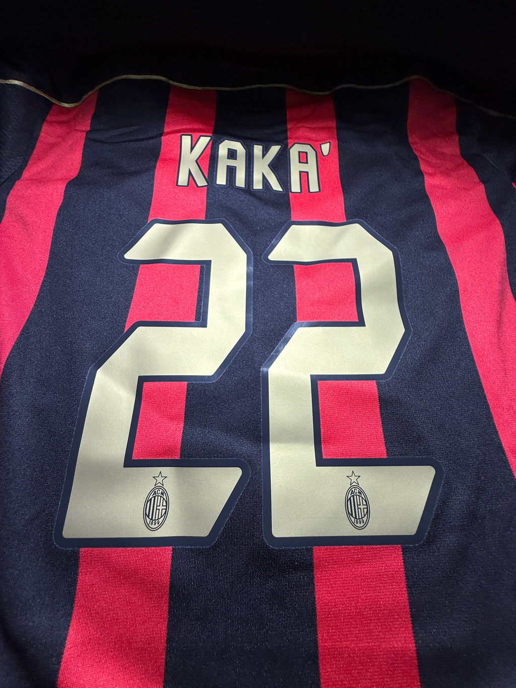 AC Milan Kaká #22 2006/07 Home Full Kit – Champions League Edition