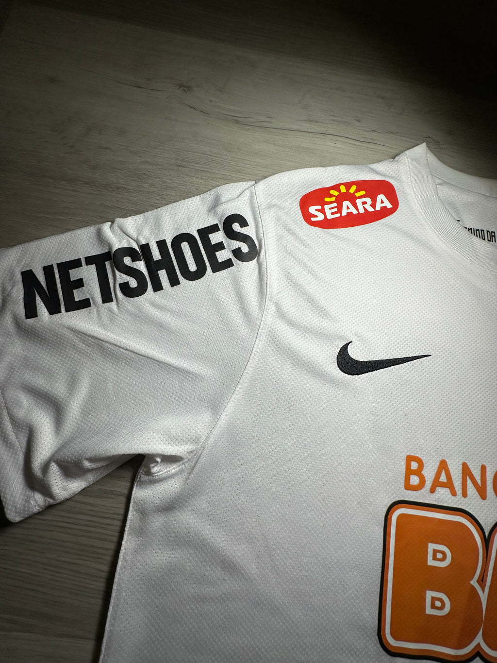 Santos FC Neymar Jr. #11 2012 Centennial Home Jersey – White