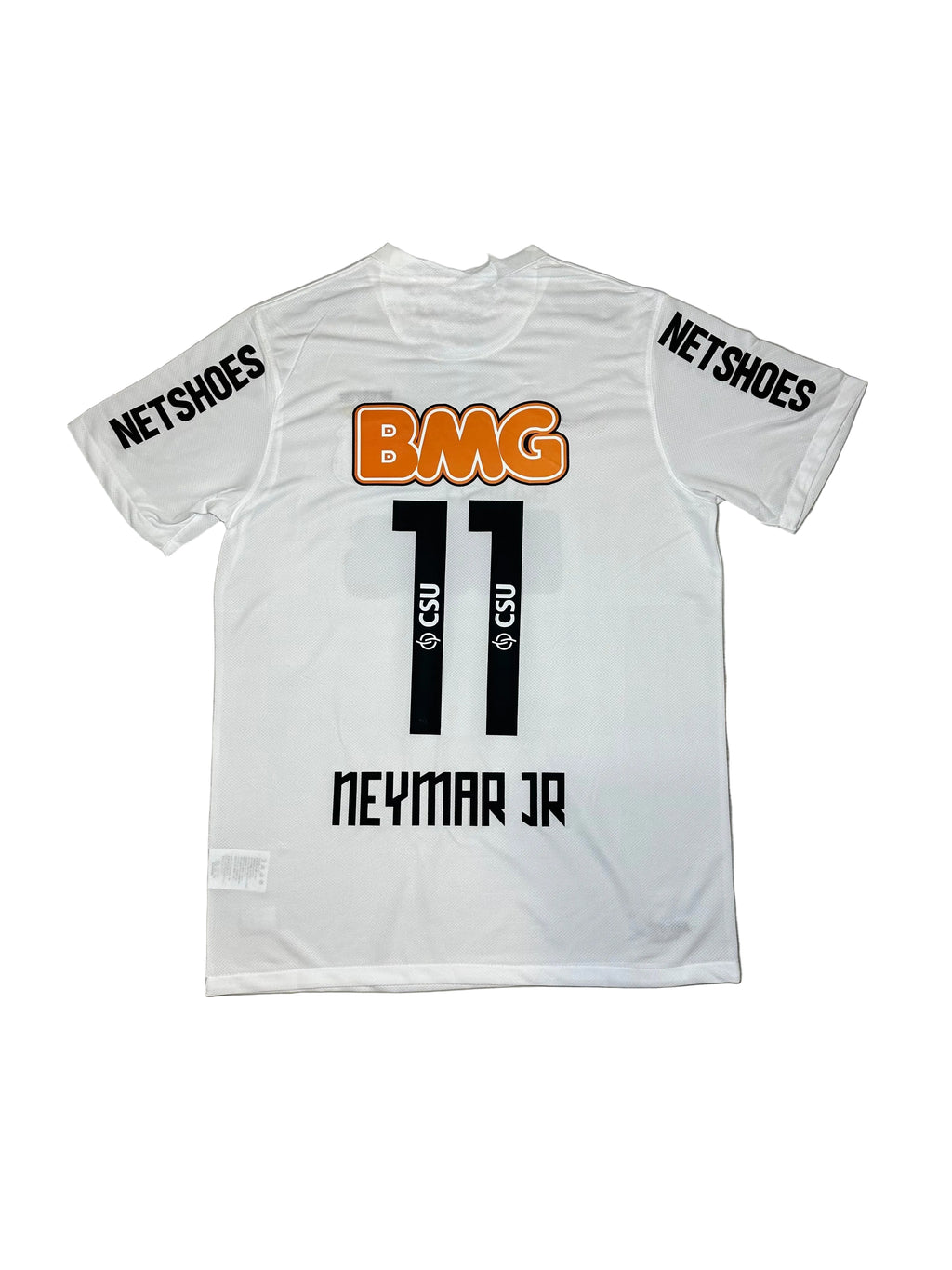 Santos FC Neymar Jr. #11 2012 Centennial Home Jersey – White