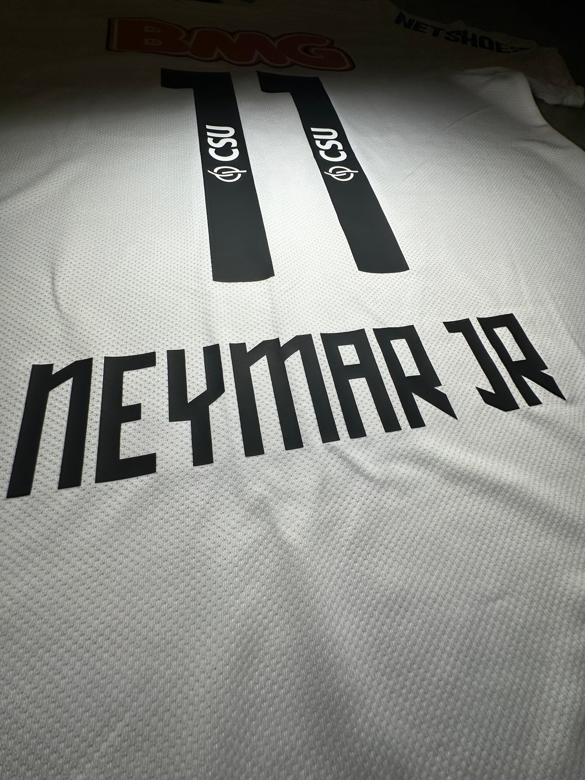 Santos FC Neymar Jr. #11 2012 Centennial Home Jersey – White