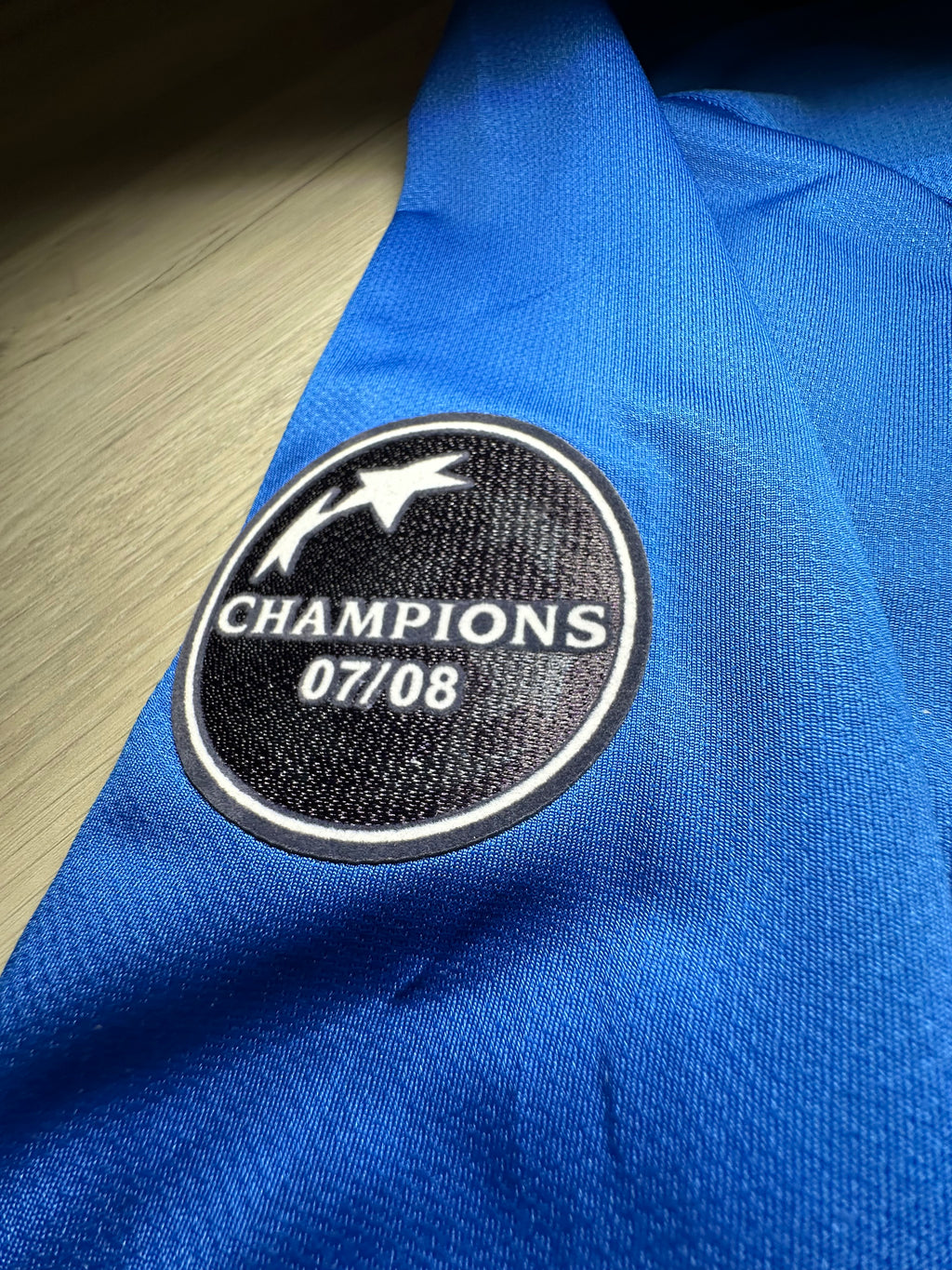 Manchester United Ronaldo #7 2008/09 Third Long Sleeve Jersey – Blue