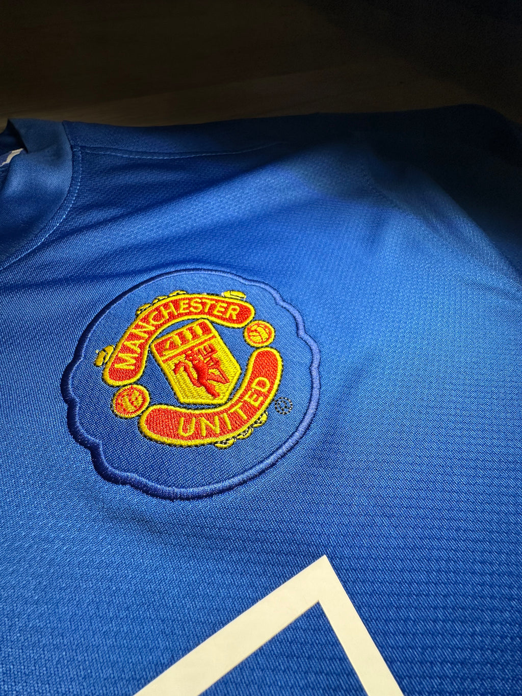 Manchester United Ronaldo #7 2008/09 Third Long Sleeve Jersey – Blue