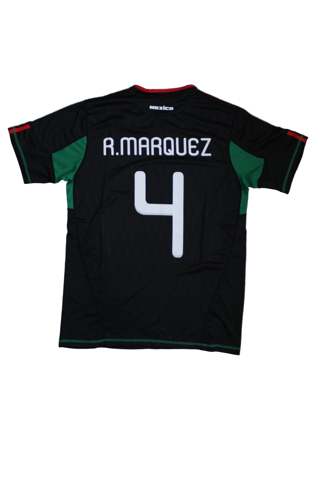 Rafael Márquez Mexico #4 Black Retro Jersey