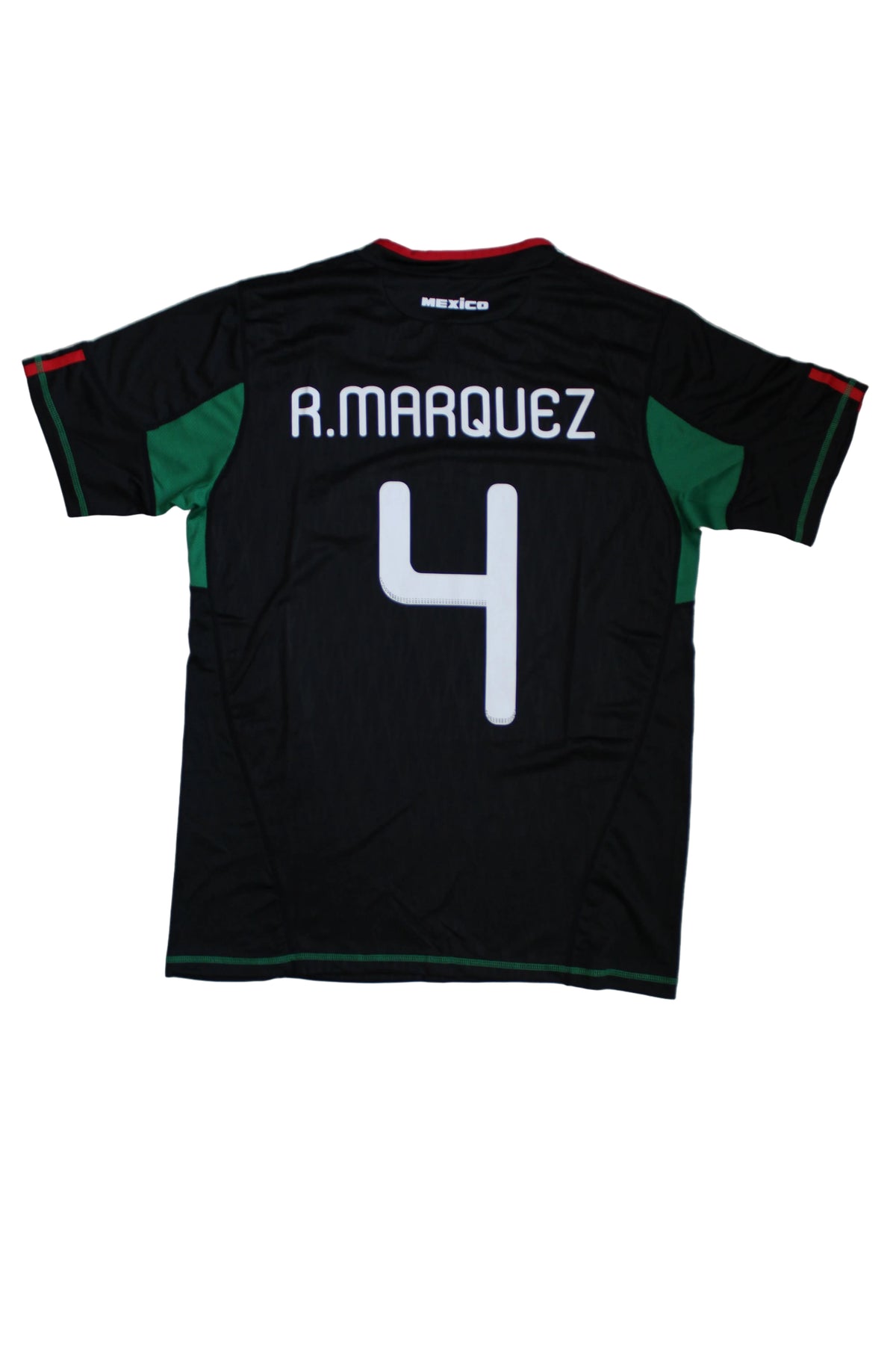 Rafael Márquez Mexico #4 Black Retro Jersey