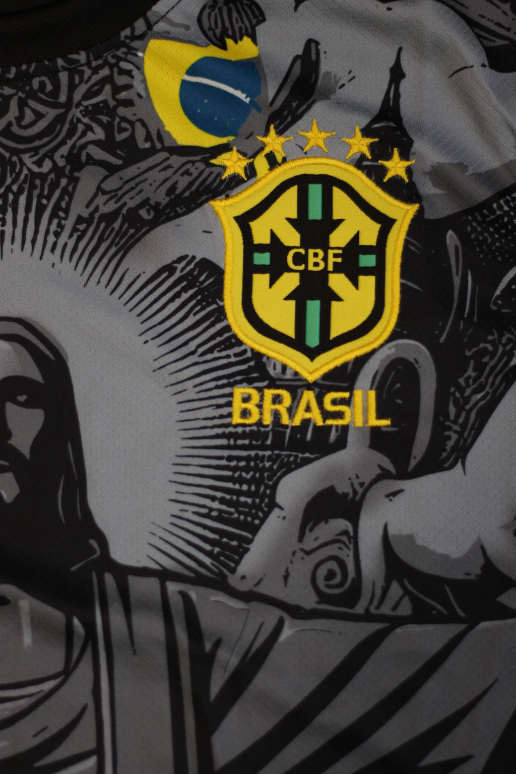 Brazil “Cristo” Special Edition Jersey – Black