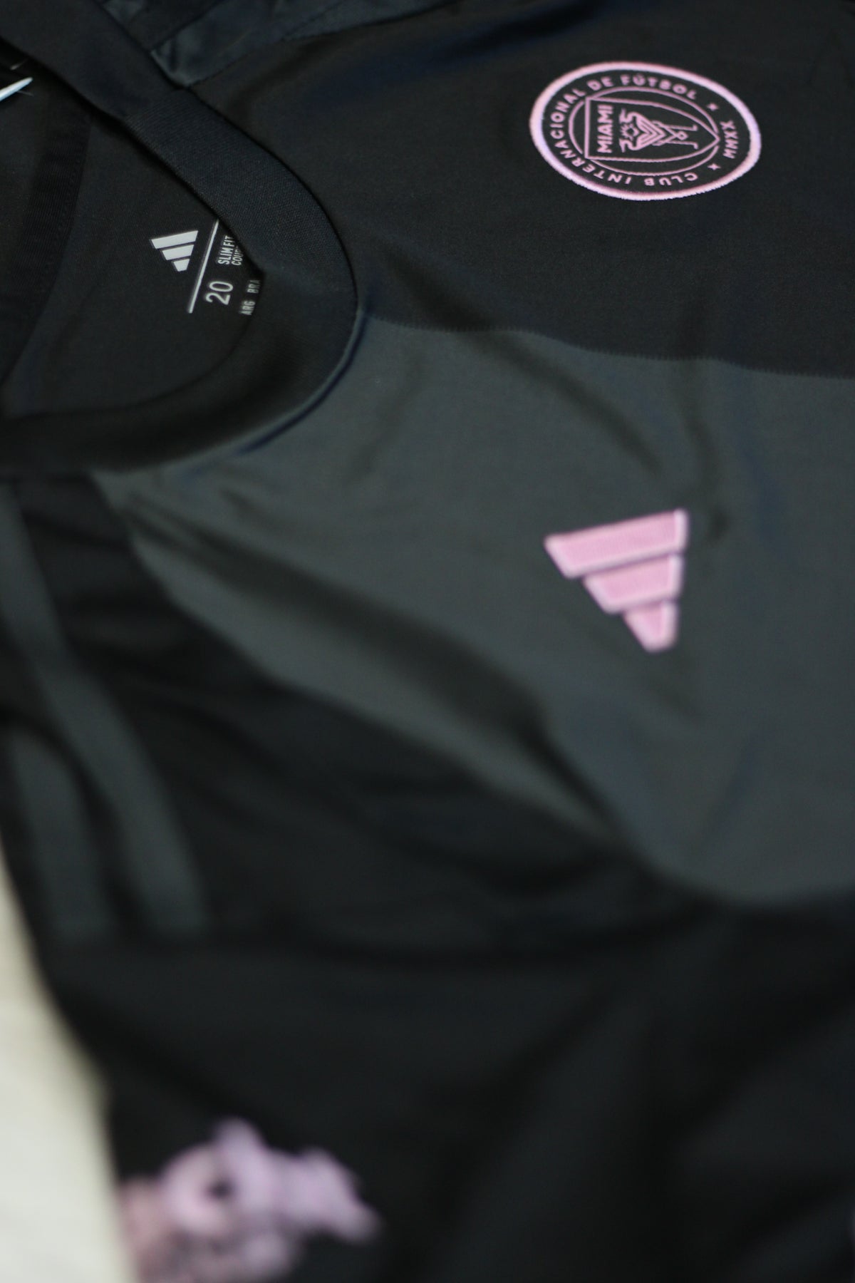 Lionel Messi Inter Miami CF #10 Black & Pink Jersey