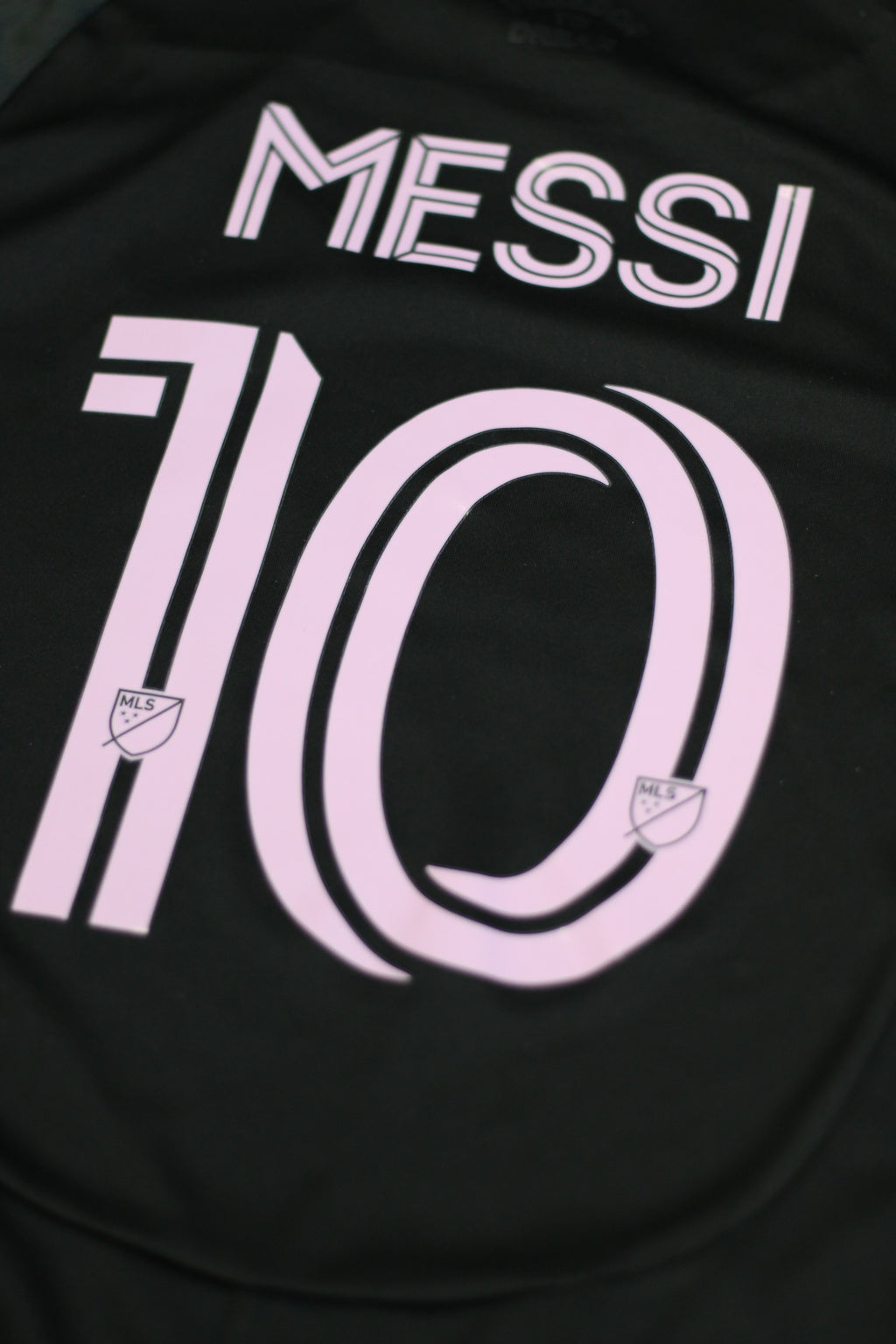 Lionel Messi Inter Miami CF #10 Black & Pink Jersey