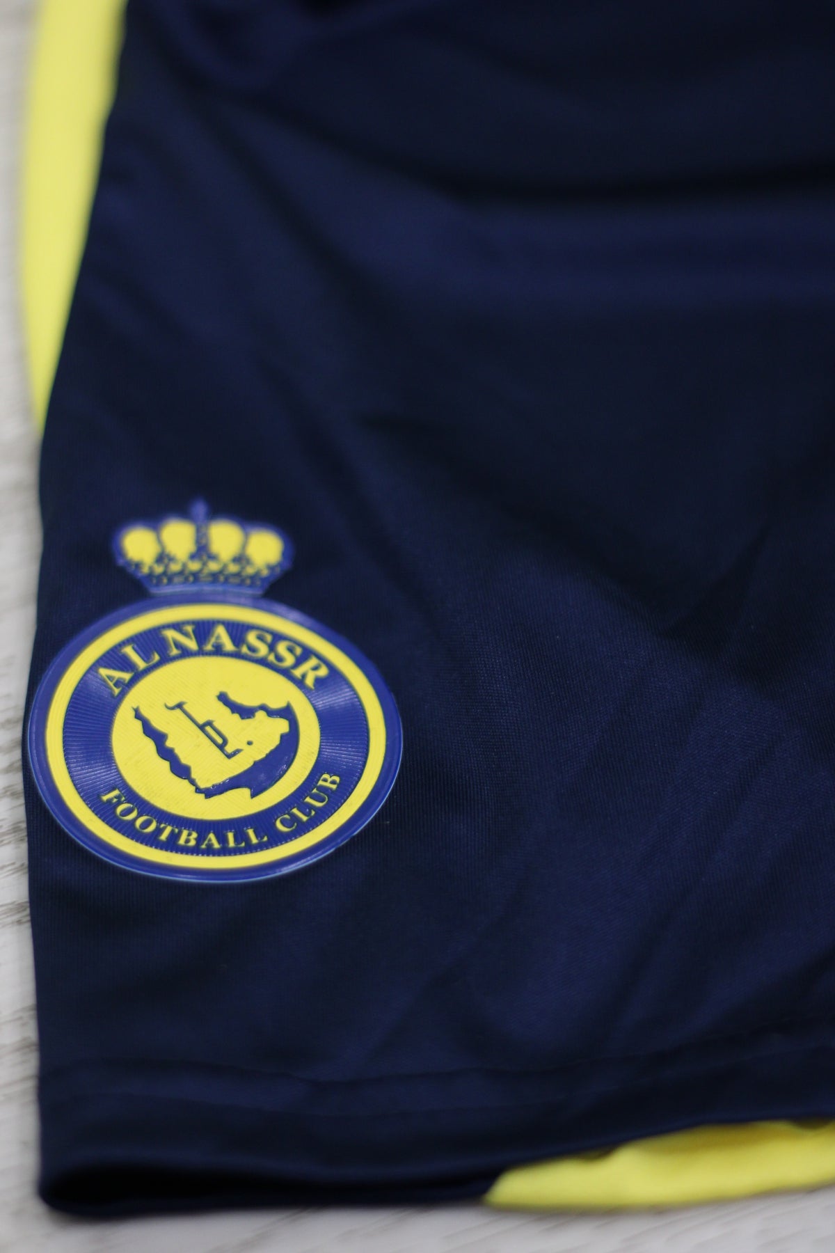Al Nassr Cristiano Ronaldo #7 Navy Away Jersey