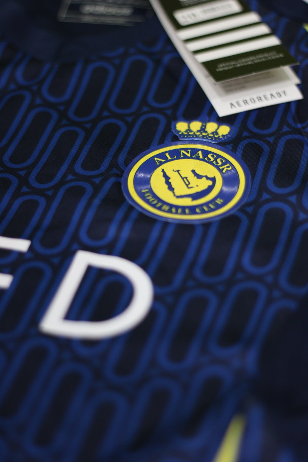 Al Nassr Cristiano Ronaldo #7 Navy Away Jersey