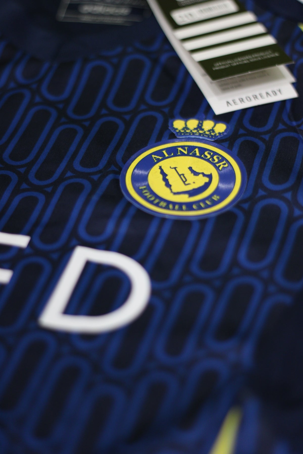 Al Nassr Cristiano Ronaldo #7 Navy Away Jersey