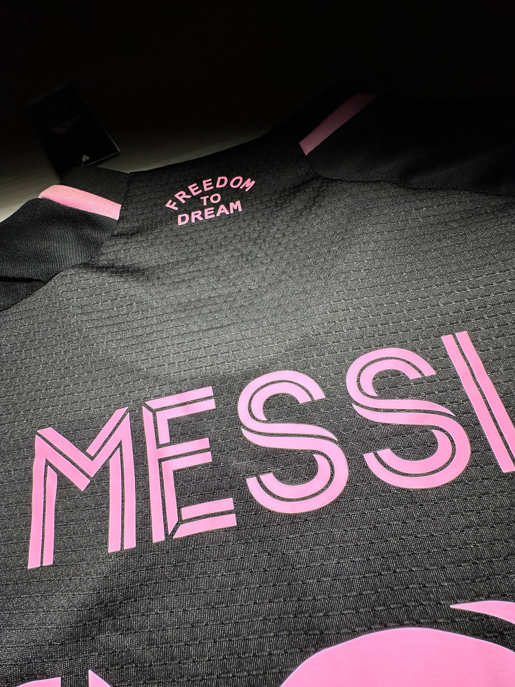 Inter Miami Messi #10 Black & Pink Jersey