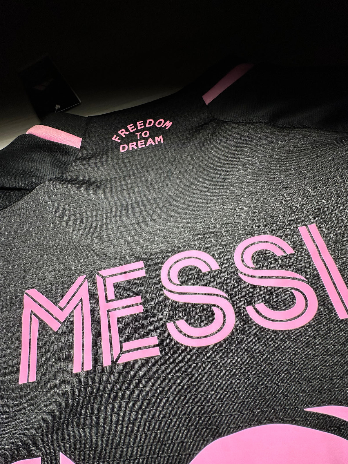 Inter Miami Messi #10 Black & Pink Jersey