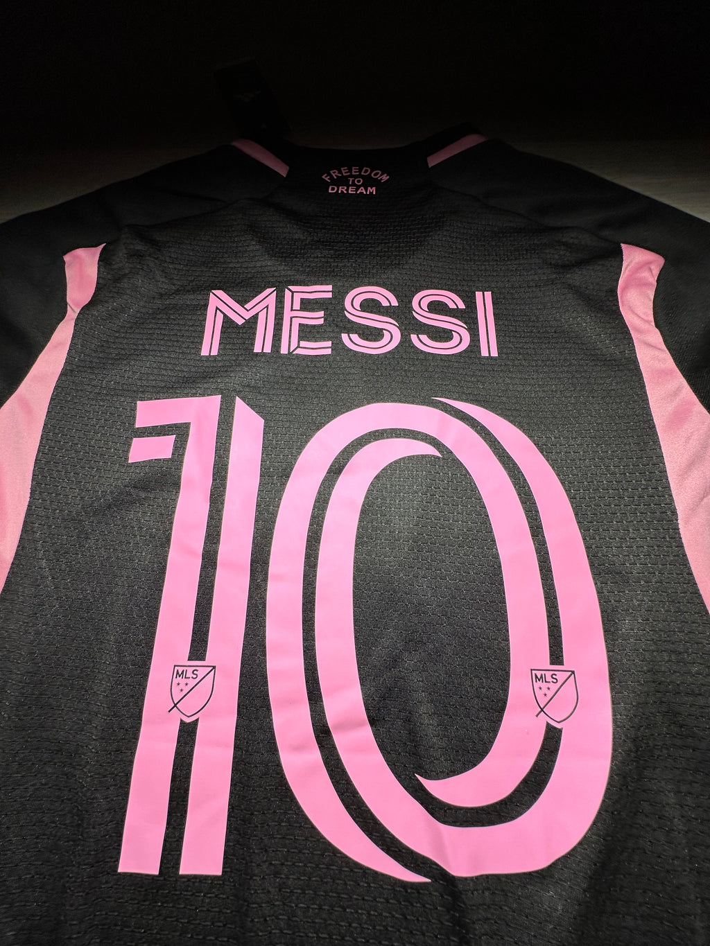 Inter Miami Messi #10 Black & Pink Jersey