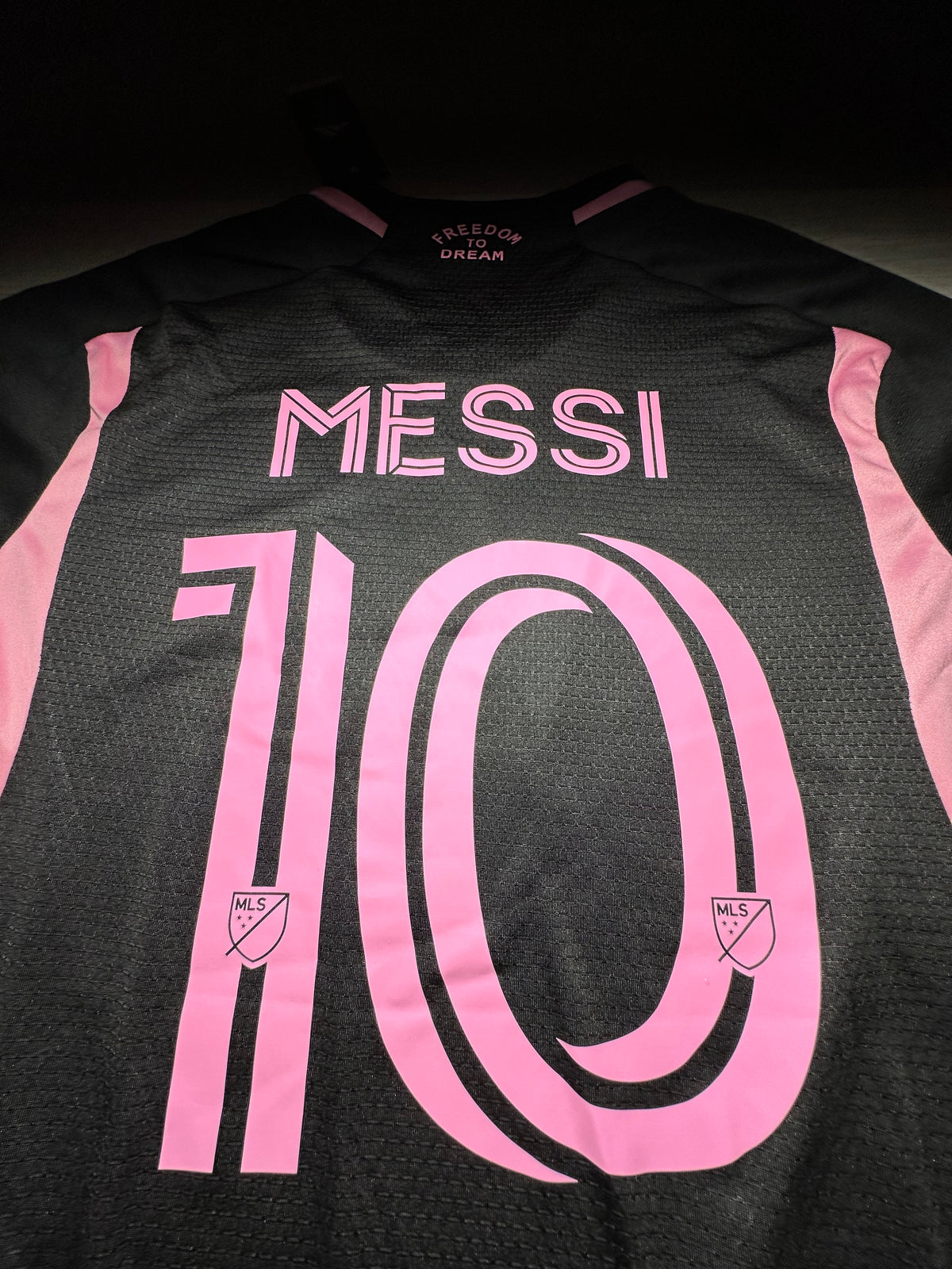Inter Miami Messi #10 Black & Pink Jersey