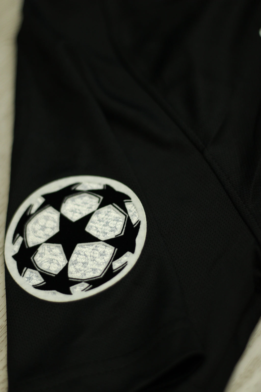 Neymar Jr. #10 PSG Black Champions League Jersey