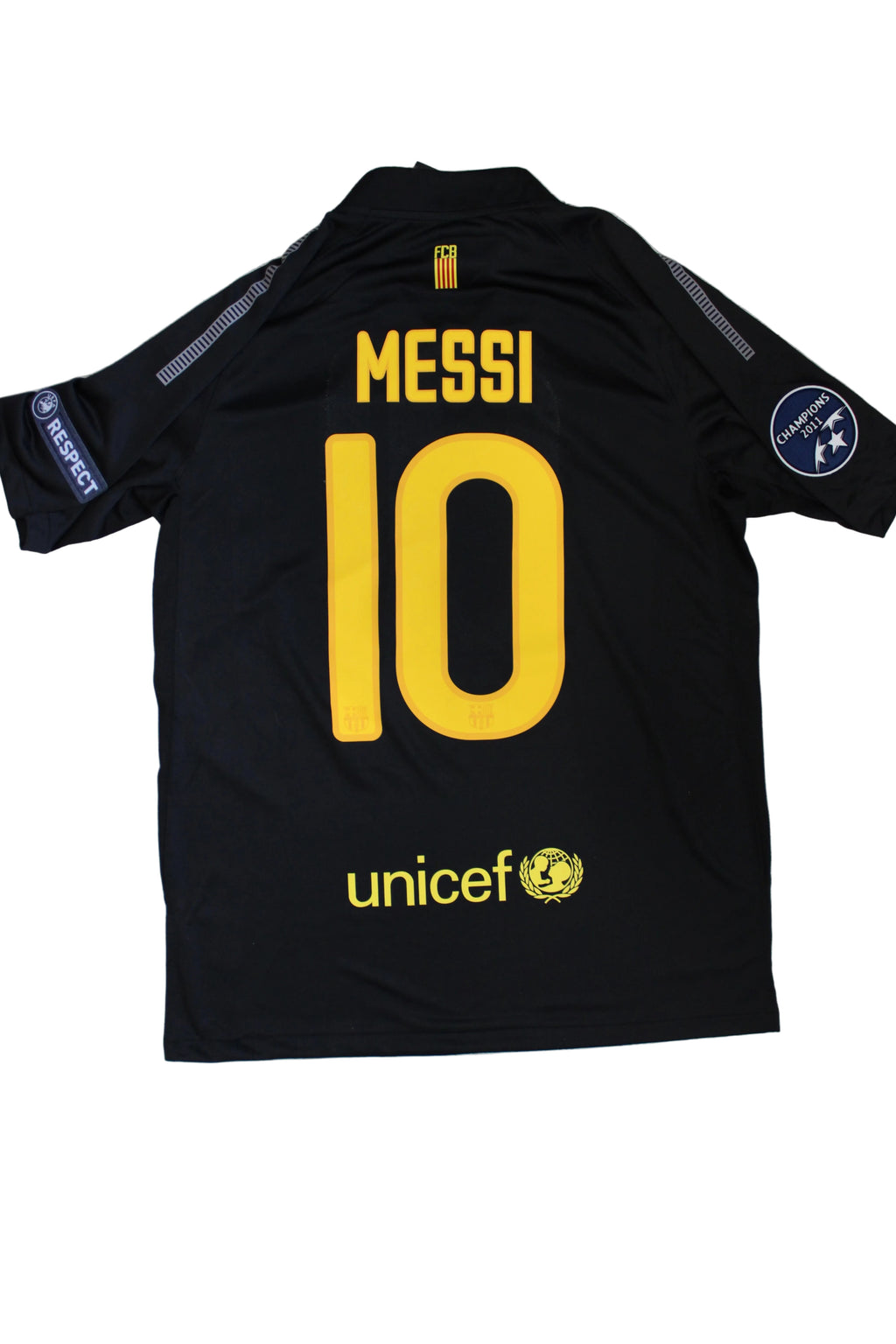 FC Barcelona 2011/12 Messi #10 Black Away Jersey