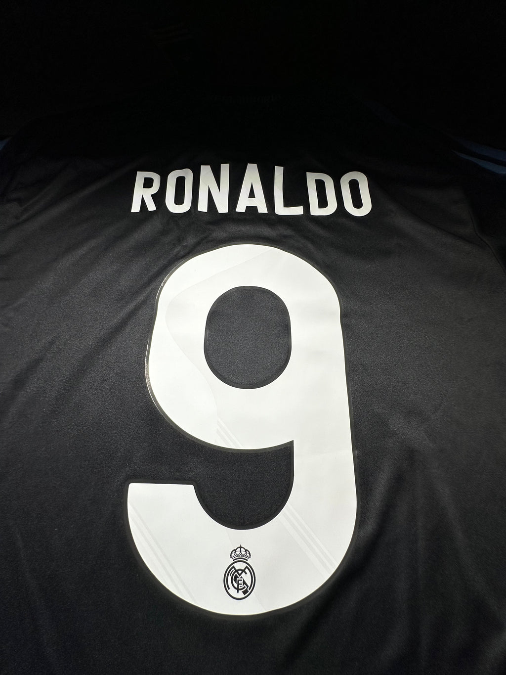 Real Madrid Cristiano Ronaldo #9 2009/10 Away Full Kit – Black