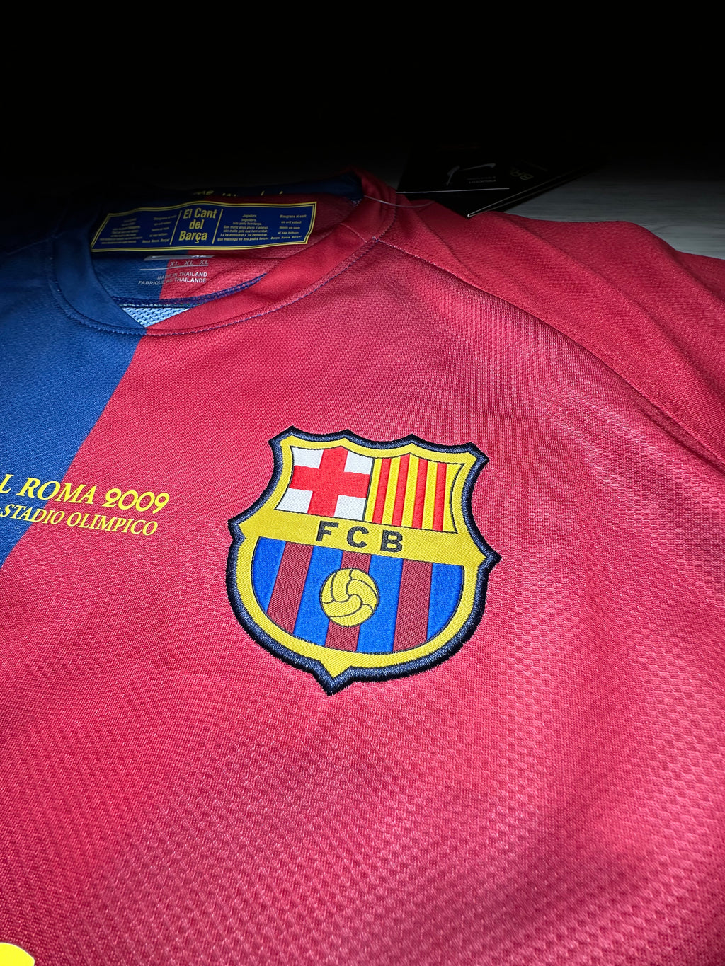 Lionel Messi Barcelona 2008/09 Champions League Final Jersey – #10