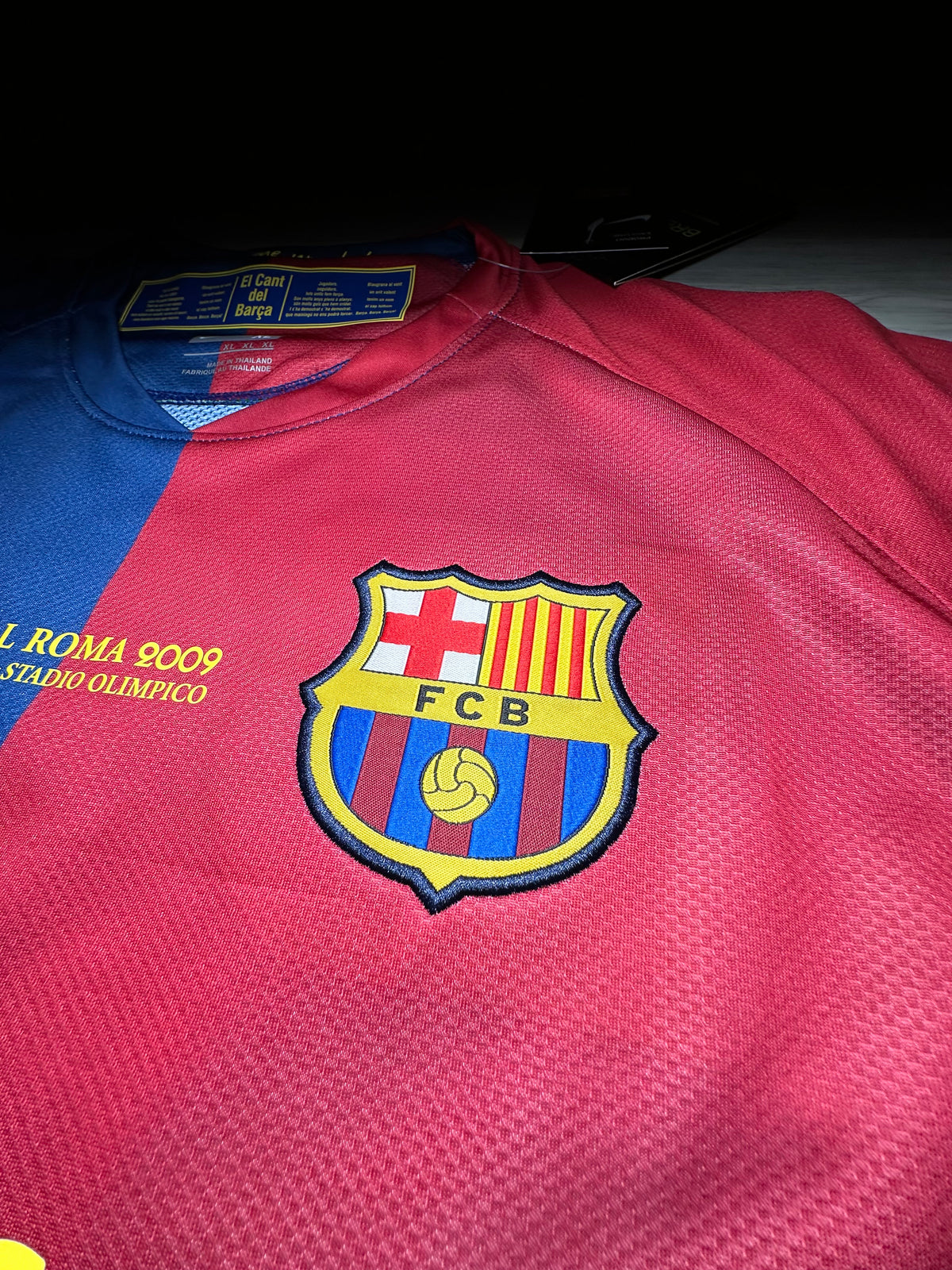 Lionel Messi Barcelona 2008/09 Champions League Final Jersey – #10