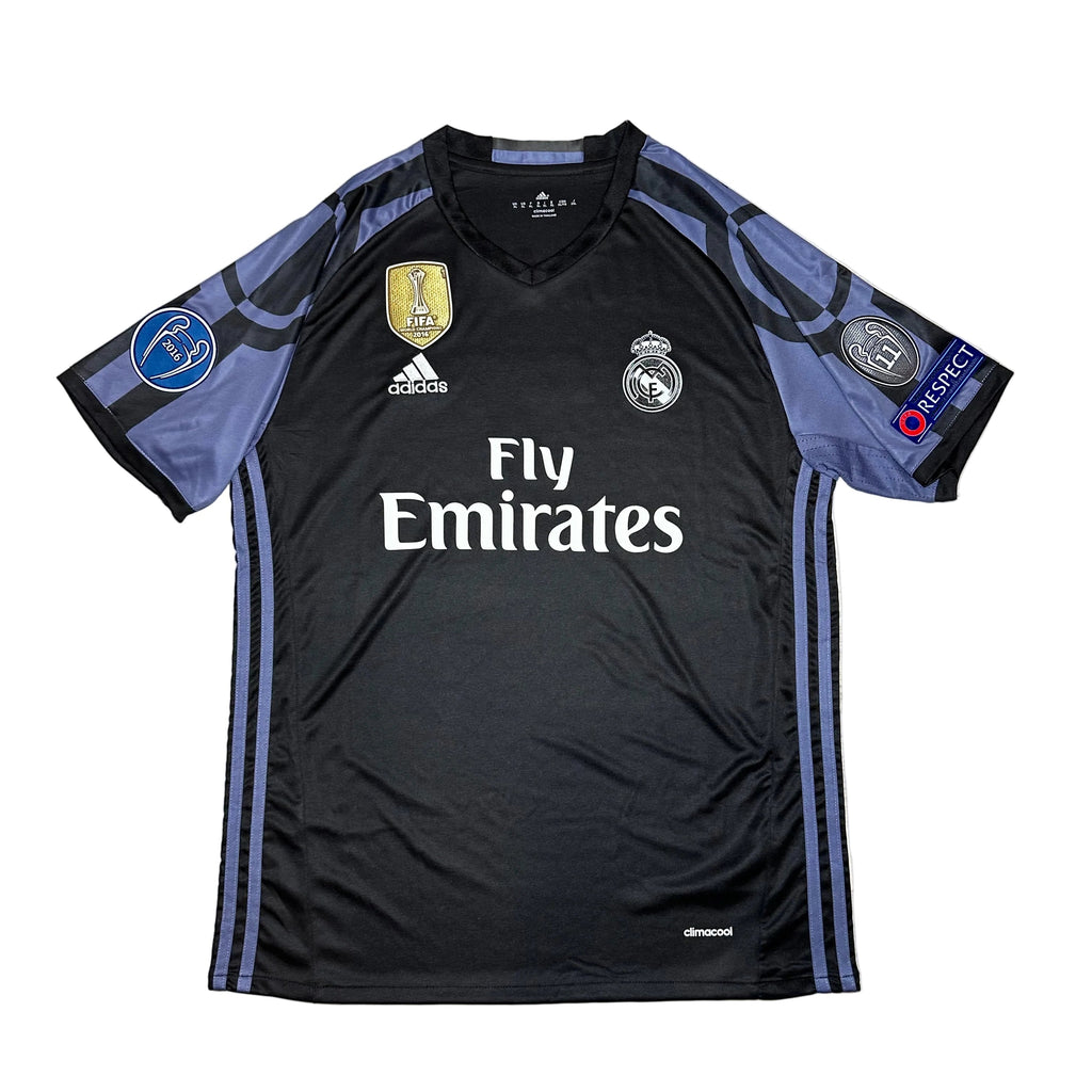 Cristiano Ronaldo Real Madrid 2016/17 Black Champions League Jersey – #7