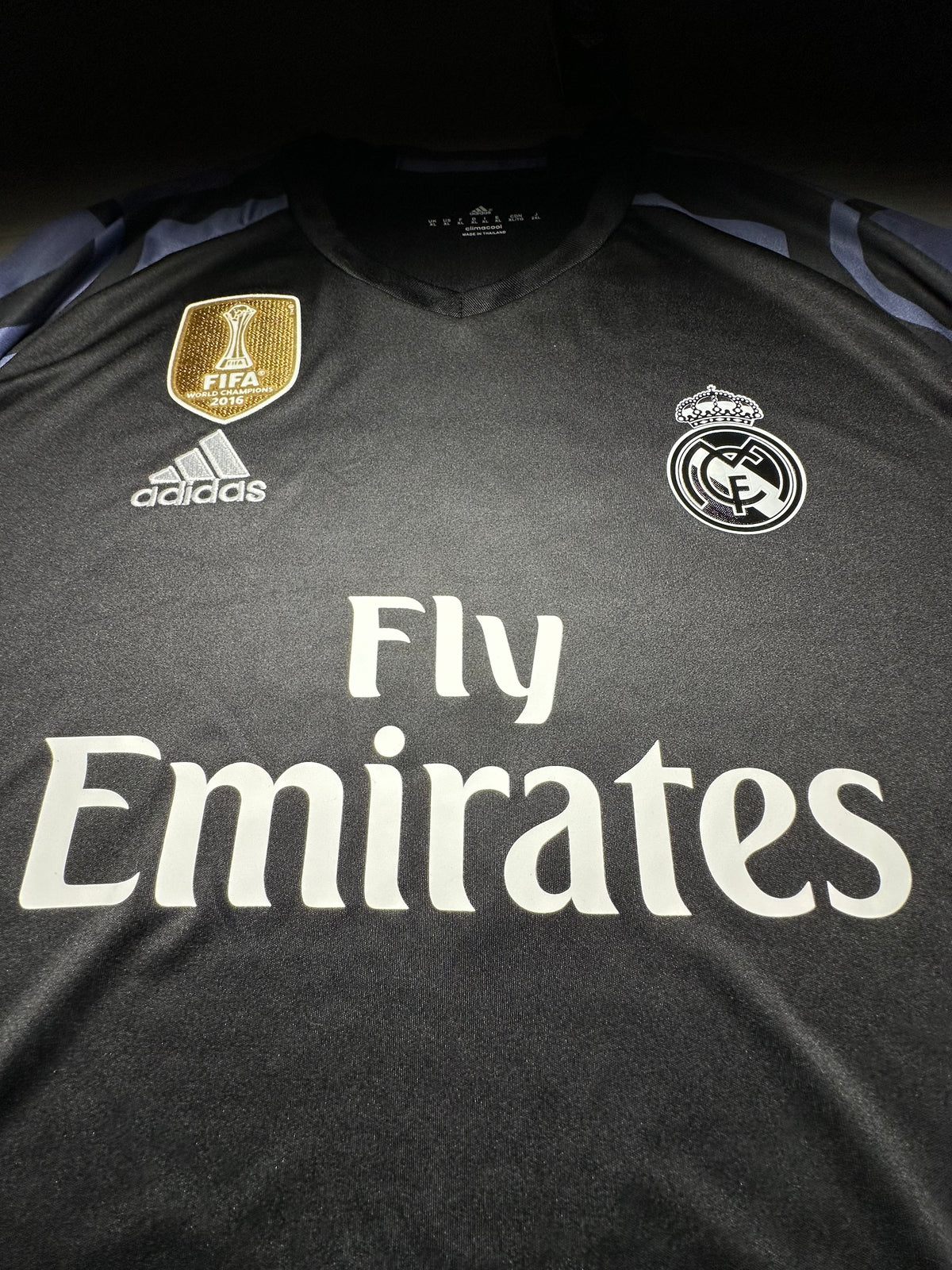 Cristiano Ronaldo Real Madrid 2016/17 Black Champions League Jersey – #7