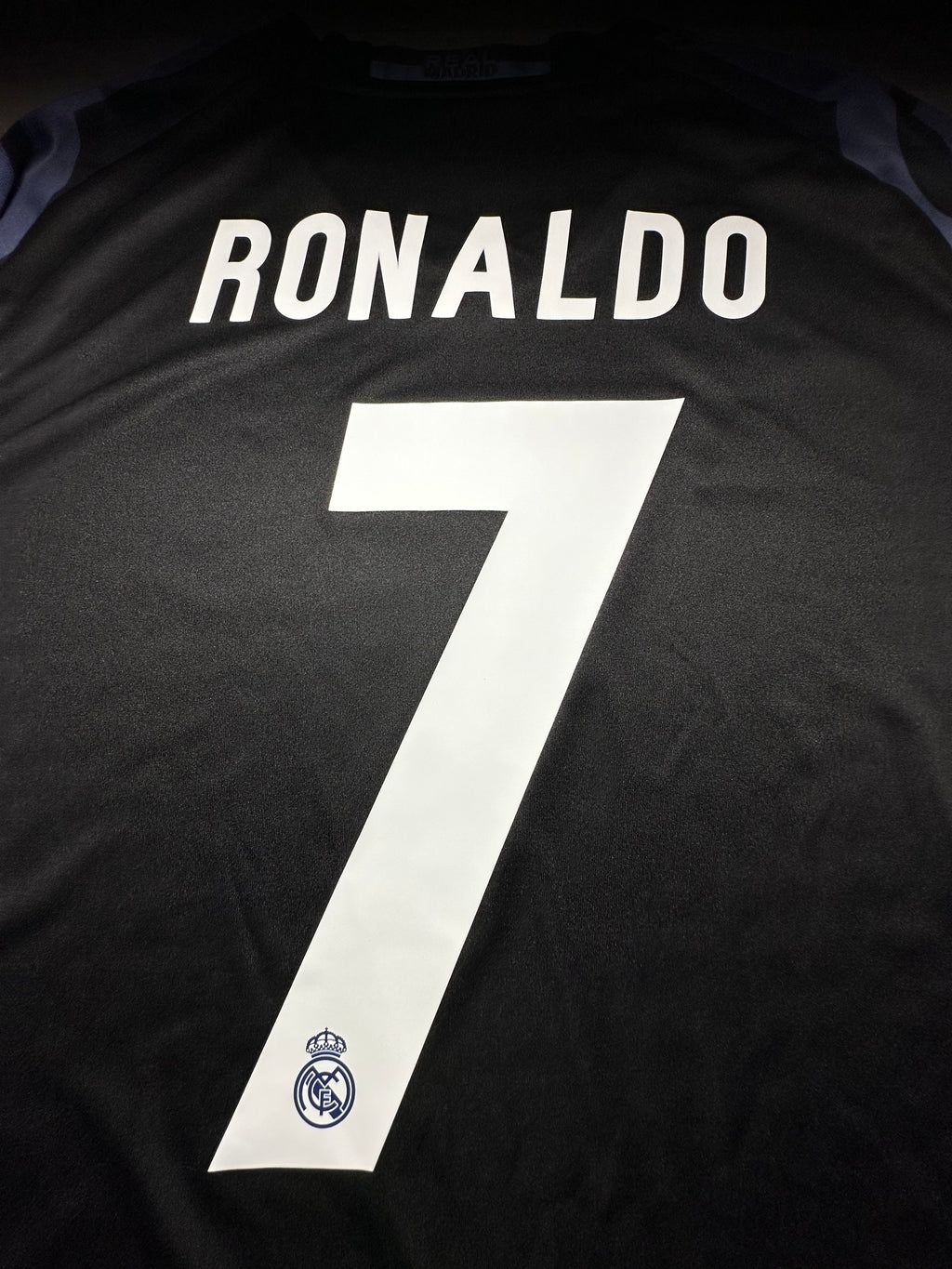 Cristiano Ronaldo Real Madrid 2016/17 Black Champions League Jersey – #7