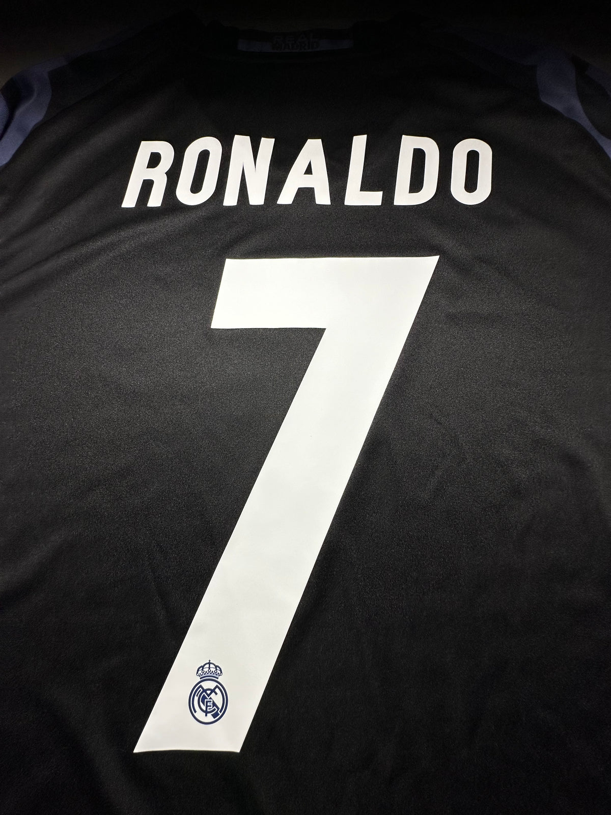 Cristiano Ronaldo Real Madrid 2016/17 Black Champions League Jersey – #7
