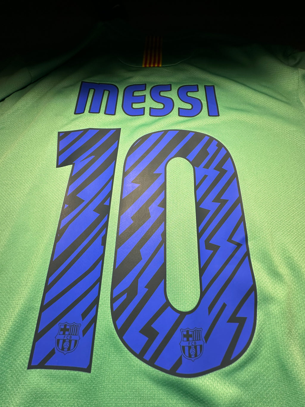 Lionel Messi Barcelona 2010/11 Away Jersey – #10