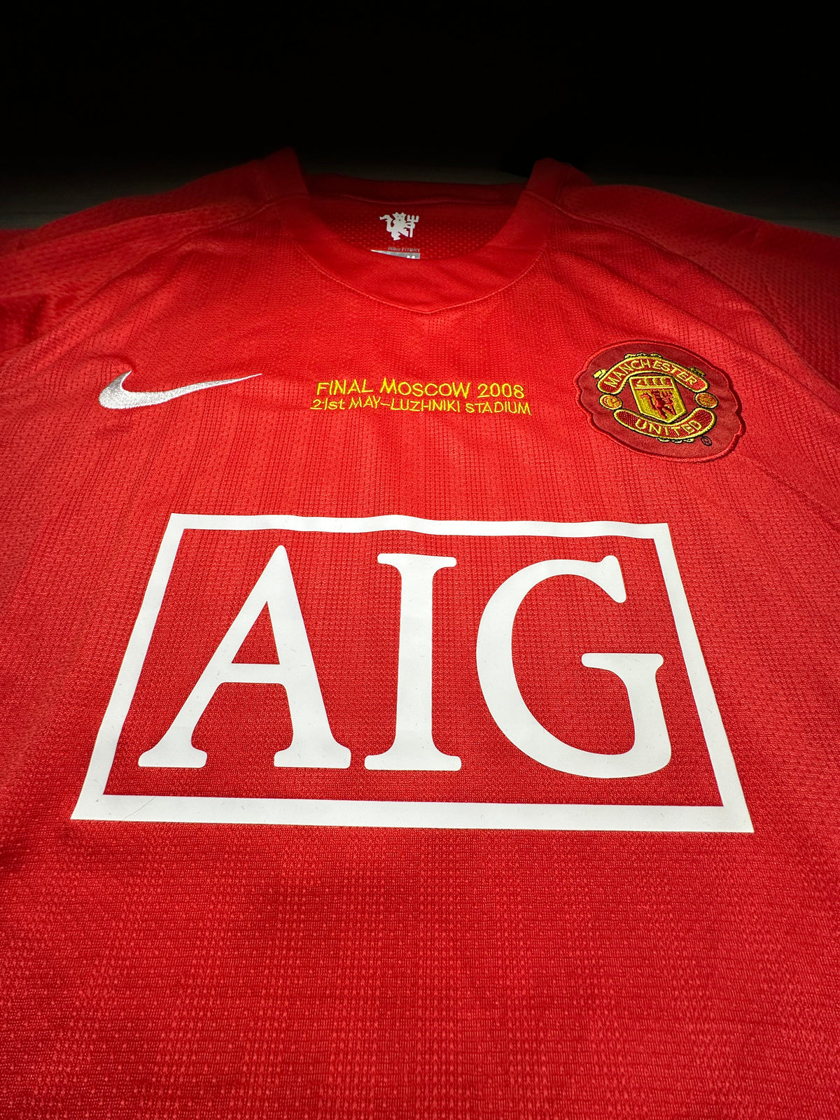Cristiano Ronaldo Manchester United 2008 Champions League Final Jersey – #7