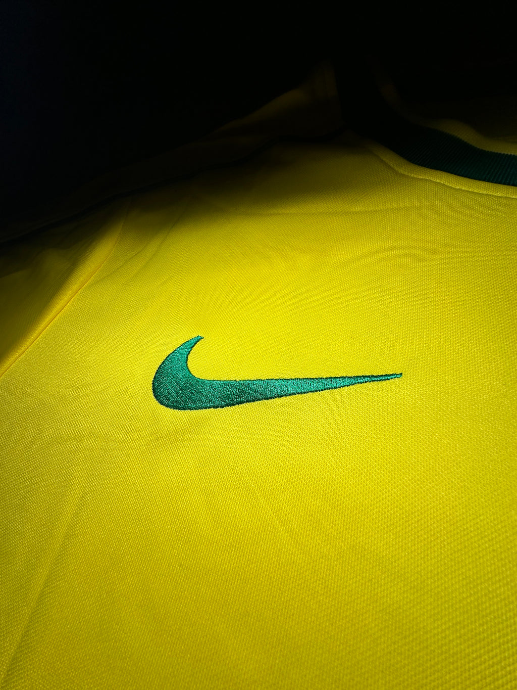 Brazil 1998 Ronaldo #9 World Cup Home Jersey