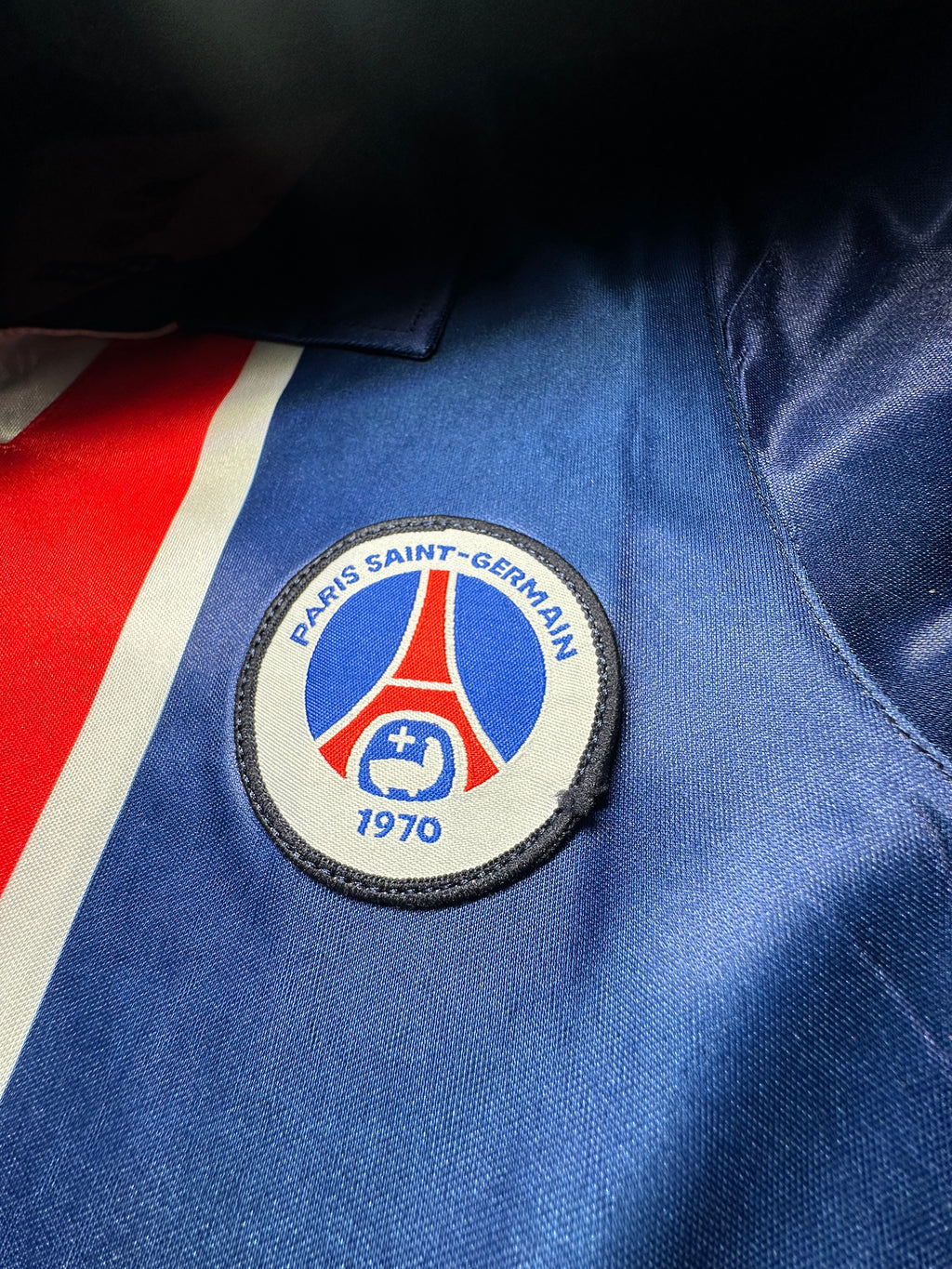 Jay-Jay Okocha #10 PSG Retro Home Jersey – Navy/Red